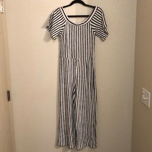 Striped Jumpsuit